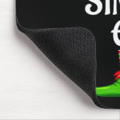 Singer Elf Matching Family Group Christmas Party P Mousepad (Ecke)