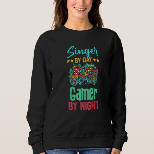Singer Gaming Sweatshirt (Vorderseite)