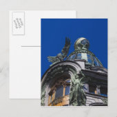 Singer-Gebäude, Detail Postkarte (Vorne/Hinten)