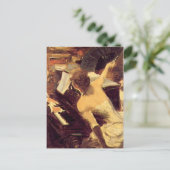 Singer Mondana - Boldini Postkarte (Stehend Vorderseite)