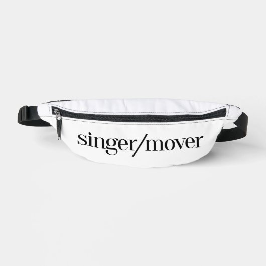 Singer Mover Performer Bauchtasche (Vorderseite)