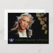 SINGER POSTKARTE (Vorne/Hinten)