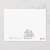 SINGER POSTKARTE (Rückseite)