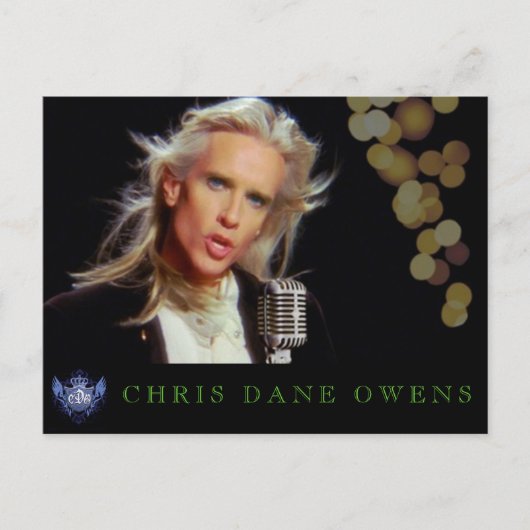 SINGER POSTKARTE (Vorderseite)