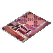 Singer Seeing Machine Foto Notebook Notizblock (Linke Seite)