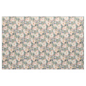 SINGER-SONGWRITER romantisches dunkles Blumen Stoff (Yard (91,4 cm))