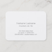 Singer Songwriter Visitenkarte (Rückseite)