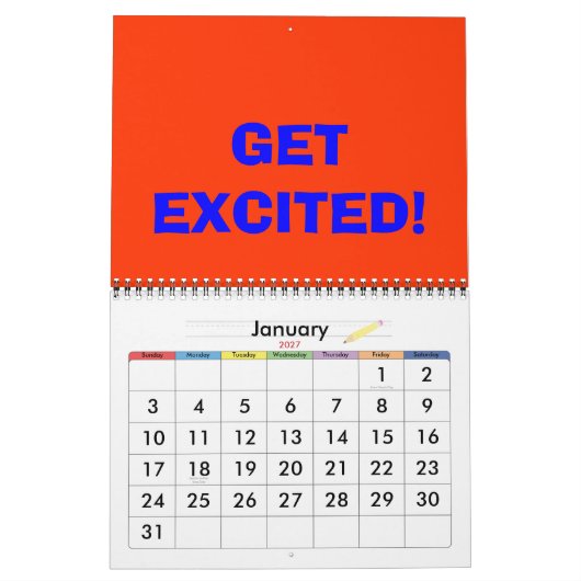 Singerismen Kalender (Jan 2027)