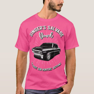 Singers Salvage Yard Jäger Discount Funny Spn T-Shirt