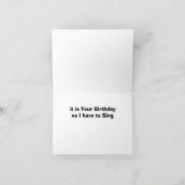 SINGGOA ***GLÜCKLICHER GEBURTSTAG*** KARTE (Innenseite)