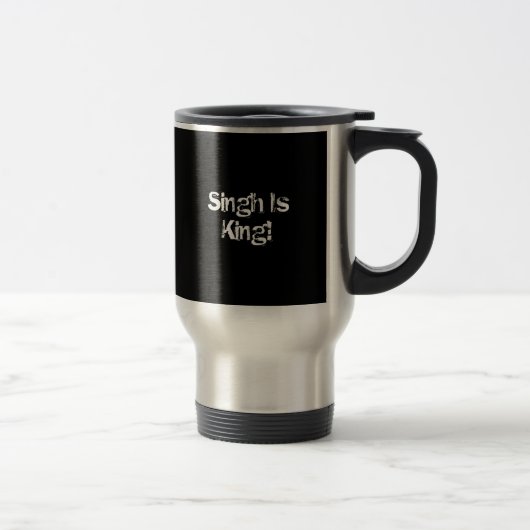 Singh ist König! Tasse (Rechts)