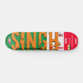 SINGH JMT INDIA 7 3/4" Skateboard Deck (Horizontal)