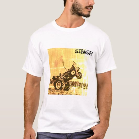Singh Traktor-Shirt T-Shirt (Vorderseite)