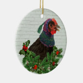 Singhähnchen Keramik Ornament (Rechts)