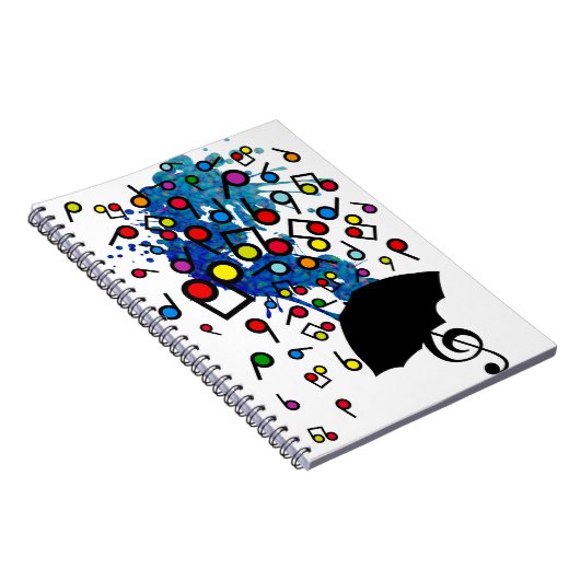 Singin' im Regen Notizblock (Rechte Seite)