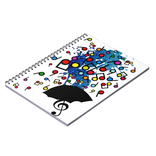 Singin' im Regen Notizblock (Linke Seite)