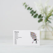 Singin im Regen Visitenkarte (Stehend Vorderseite)