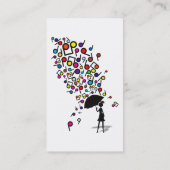 Singin im Regen Visitenkarte (Rückseite)