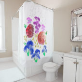 Singin' in Rain Foral Duschvorhang (Beispiel)