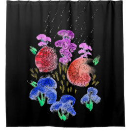 Singin' in Regen dramatisch Duschvorhang