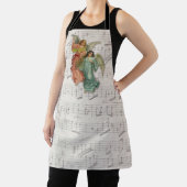 Singing Angels - Viktorianisches Musikblatt Religi Schürze (InSitu)