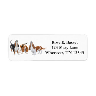 Singing-Basset-Hunds-Label