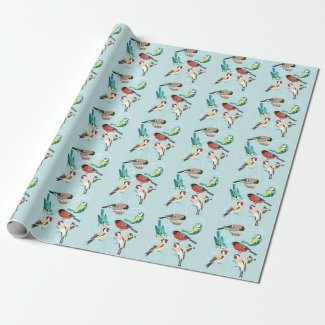 Singing Birds Geschenkpapier