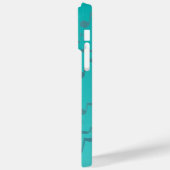 Singing Birds Musical Notes iPhone Cover (Rückseite / Links)