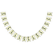 Singing Birthday Black Bird Branch Raupe Wimpelkette (Alle)