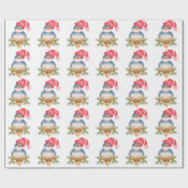 Singing Blue Bird Geschenkpapier (Flach)