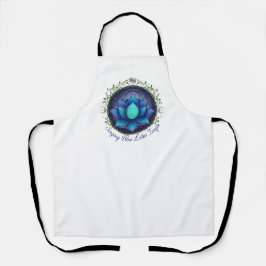 Singing Blue Lotus Temple Apron Schürze