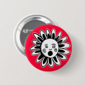 Singing-Blume Button (Vorne & Hinten)