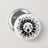 Singing-Blume Button (Vorne & Hinten)