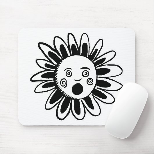 Singing-Blume Mousepad (Mit Mouse)
