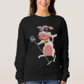 singing cow outfit sweatshirt (Vorderseite)