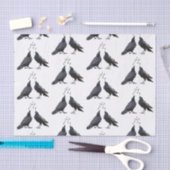 Singing Crows Tissue Paper Seidenpapier (Handwerk)