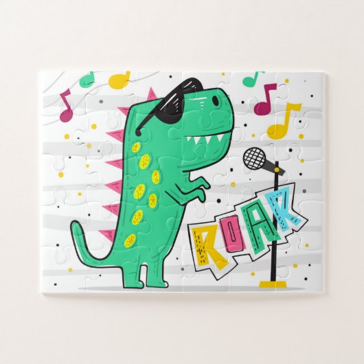 Singing Dinosaur Puzzle (Horizontal)