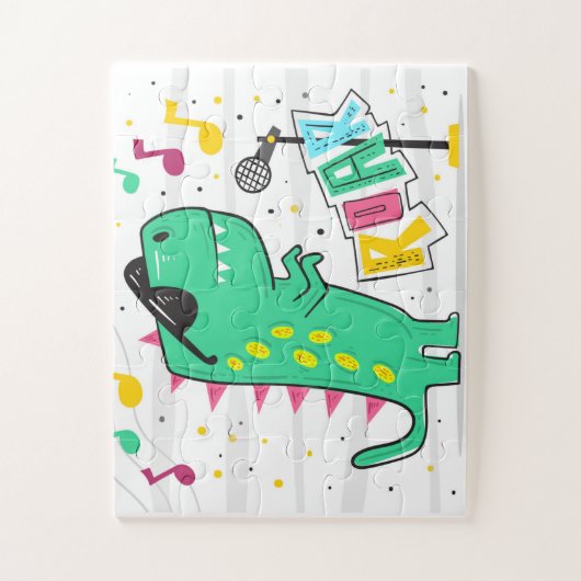 Singing Dinosaur Puzzle (Vertikal)
