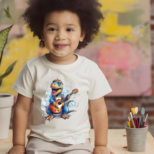 Singing Dinosaur Tri-Blend Shirt (Von Creator hochgeladen)