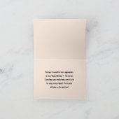 Singing Hippo Birthday Card/personalize Karte (Innenseite)