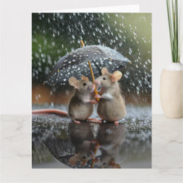 Singing in the rain karte