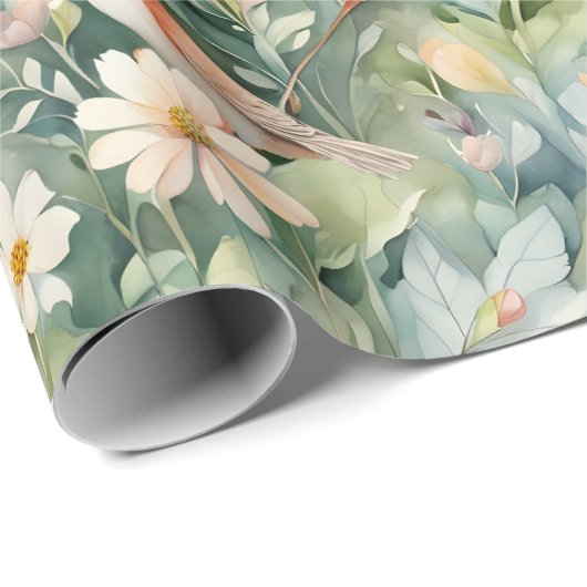 Singing-Liebe Geschenkpapier (Rolleneckpunkt)