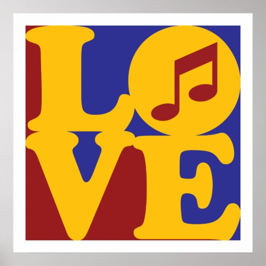 Singing-Liebe Poster (Vorne)