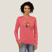 **Singing Parrot – Cute Parrot Singing Illustratio Tri-Blend Shirt (Volle Vorderseite)