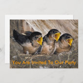 Singing-Party Einladung (Vorne/Hinten)