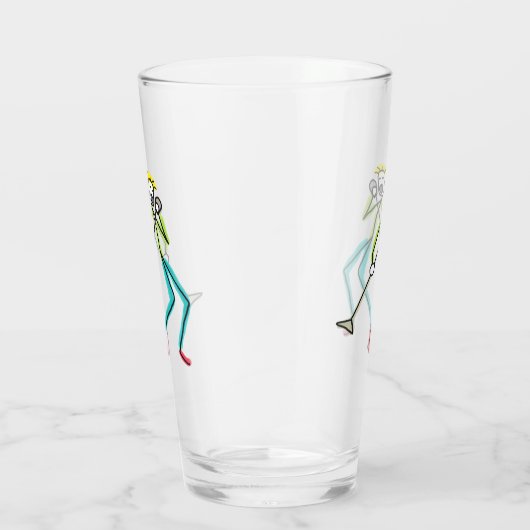 Singing Stickman Glas (Rechts)