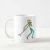 Singing Stickman Kaffeetasse (Links)