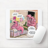 Singing Walrus Worried Mousepad (Mit Mouse)