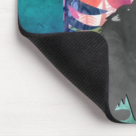 SINGING WITH ANGELS Lapphund - Mousepad (Ecke)