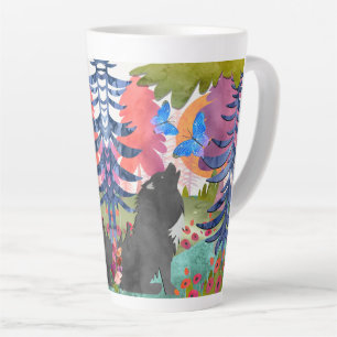 SINGING WITH ANGELS umwickeln Design-Tasse Milchtasse
